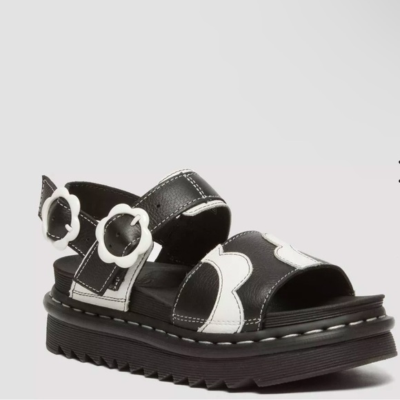 Dr Martens Voss Pisa Leather Strap Sandals Size 5 NEW - Picture 1 of 13